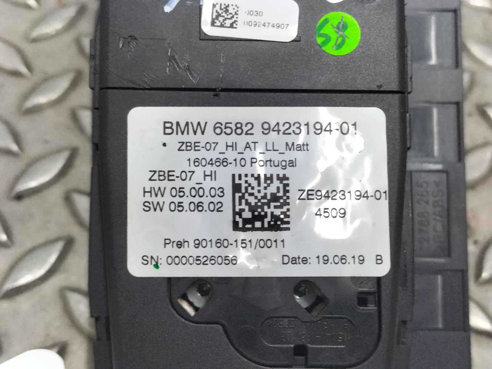 View Auto part SCHAKELAAR MULTIFUNCTIONEEL COMPUTER BMW 3 SERIES 2019