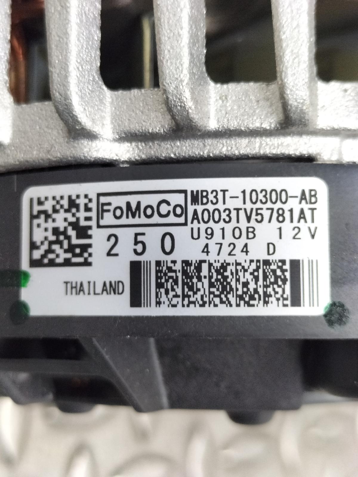 2024 FORD RANGER DYNAMO View Auto part DYNAMO FORD RANGER 2024