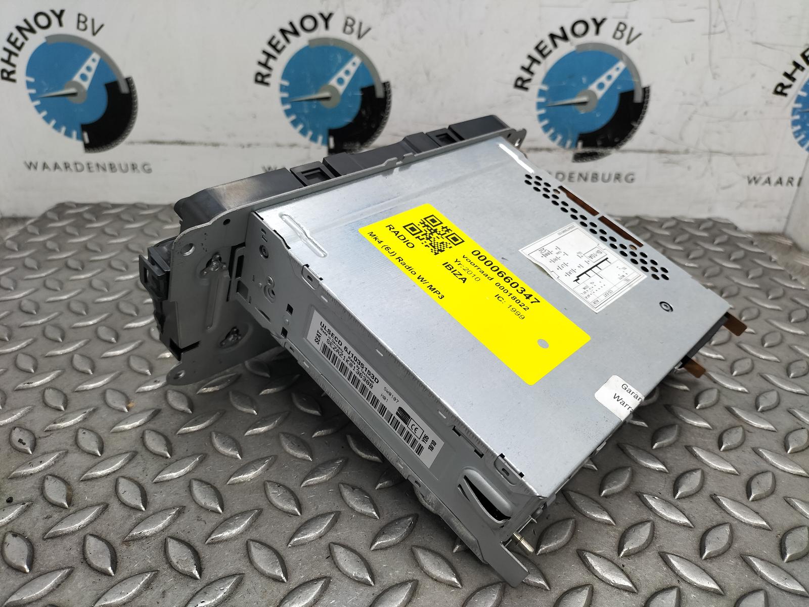 2010 SEAT IBIZA RADIO View Auto part RADIO SEAT IBIZA 2010