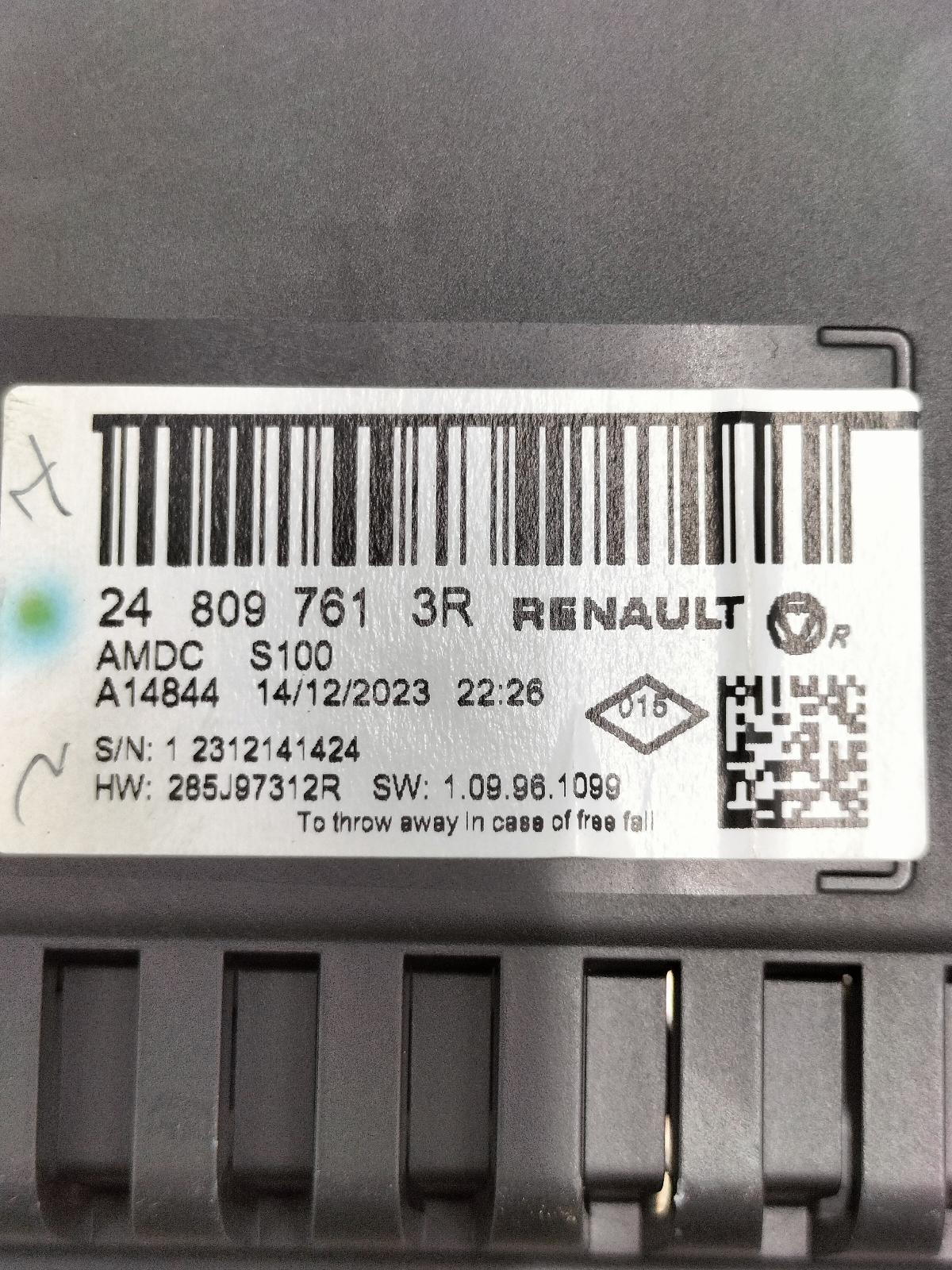 2024 RENAULT CLIO KLOKKENPANEEL View Auto part KLOKKENPANEEL RENAULT CLIO 2024
