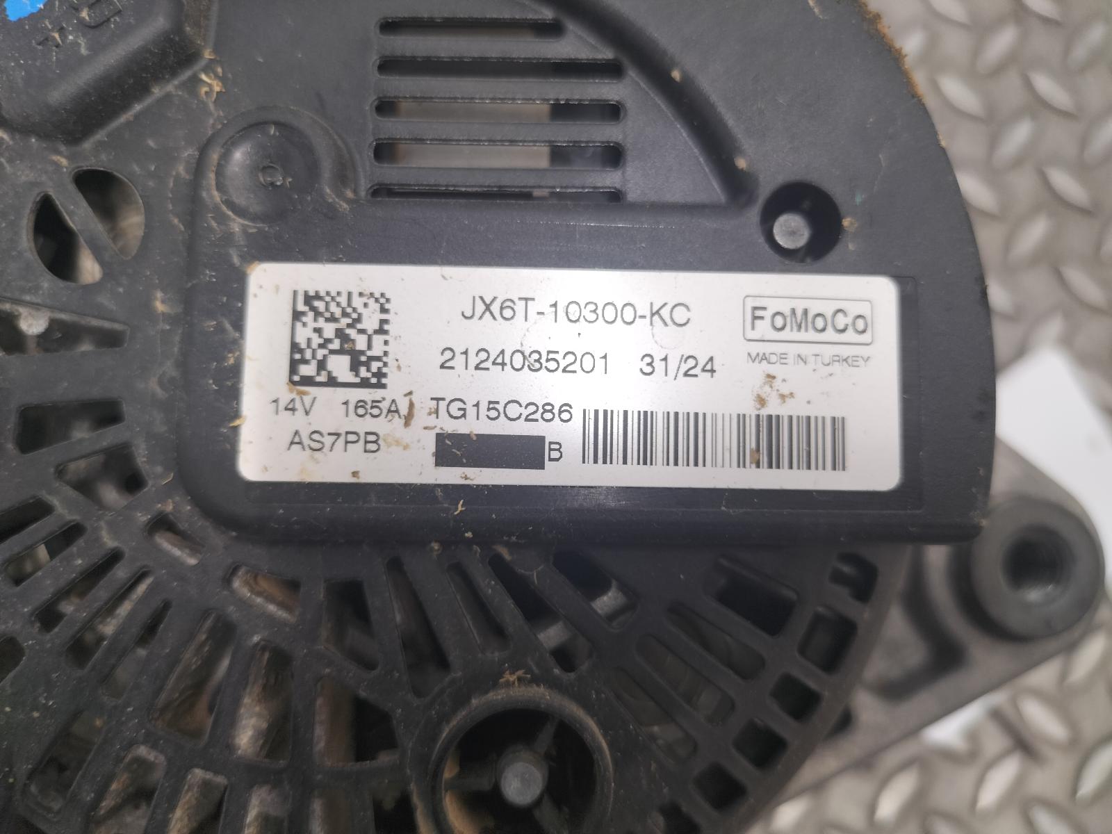 2024 FORD TRANSIT COURIER DYNAMO View Auto part DYNAMO FORD TRANSIT COURIER 2024
