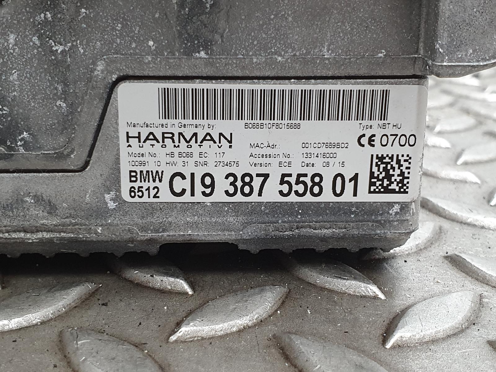 View Auto part NAVIGATIE BMW 3 SERIES 2015