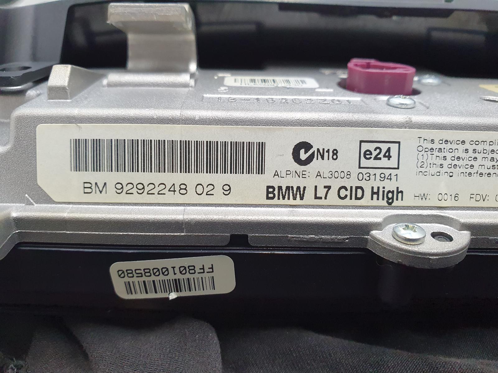 View Auto part NAVIGATIE BMW 3 SERIES 2015