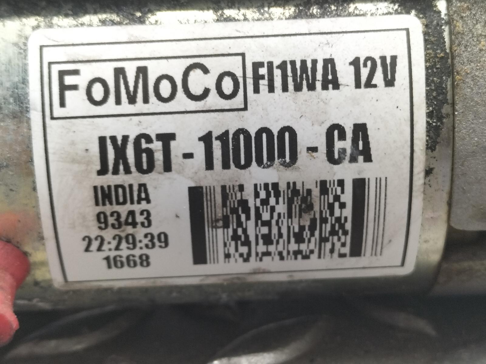 2020 FORD FIESTA STARTMOTOR View Auto part STARTMOTOR FORD FIESTA 2020