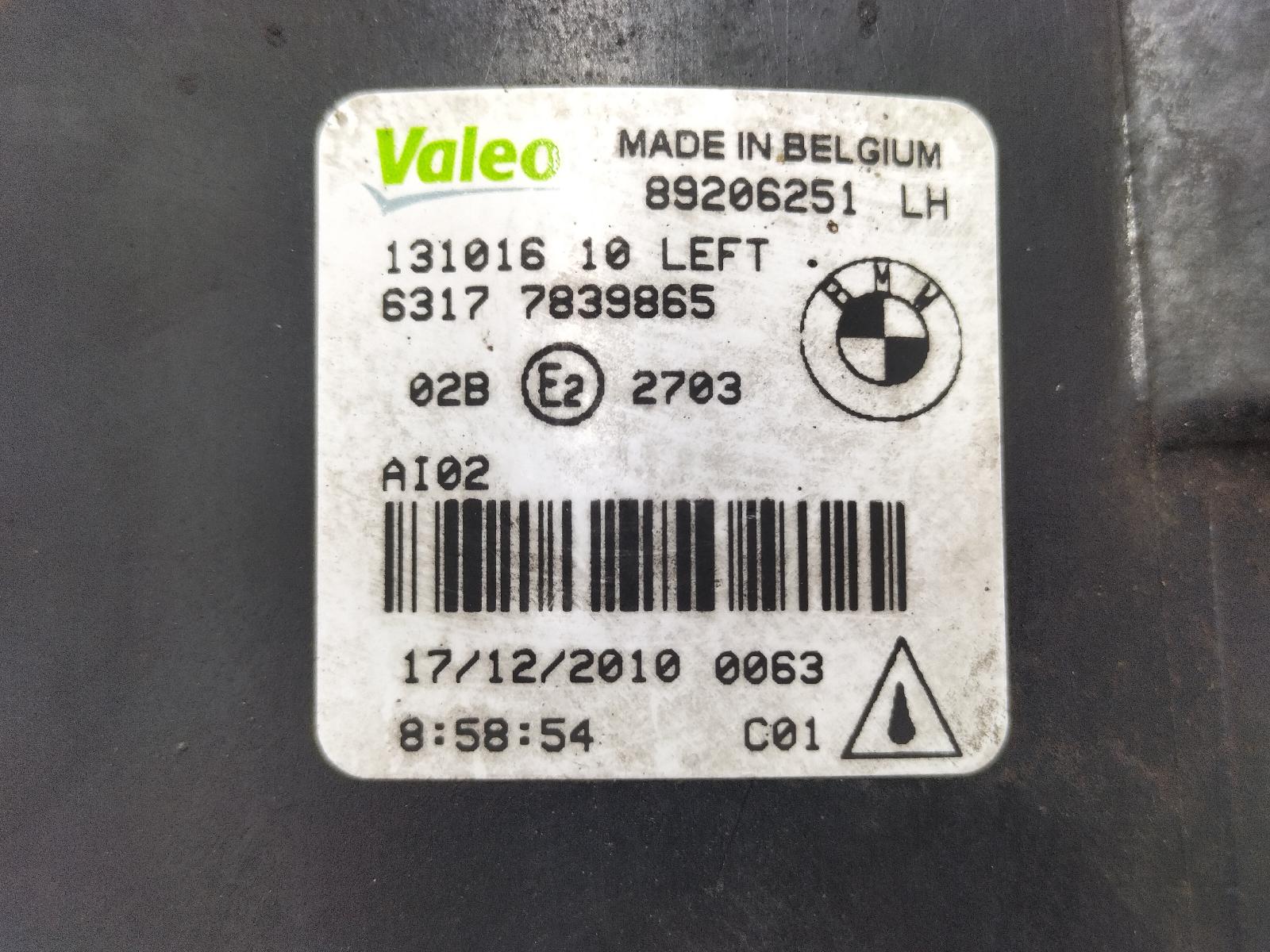 View Auto part MISTLAMP BMW 5 SERIES 2011