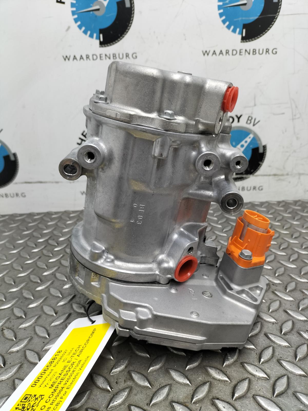 2023 RENAULT MEGANE E-TECH AIRCO COMPRESSOR / AIRCOPOMP View Auto part AIRCO COMPRESSOR / AIRCOPOMP RENAULT MEGANE E-TECH 2023