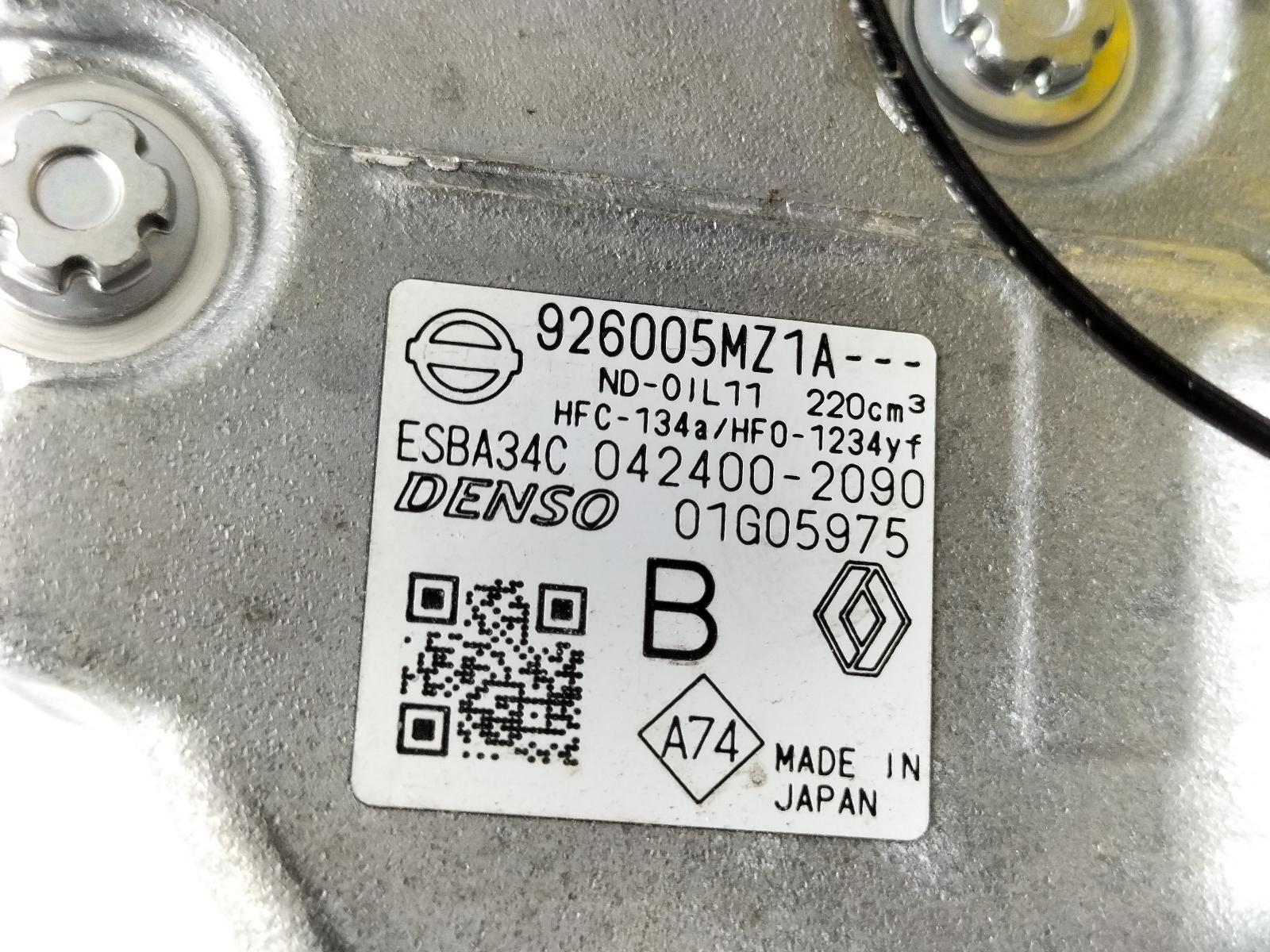 2023 RENAULT MEGANE E-TECH AIRCO COMPRESSOR / AIRCOPOMP View Auto part AIRCO COMPRESSOR / AIRCOPOMP RENAULT MEGANE E-TECH 2023
