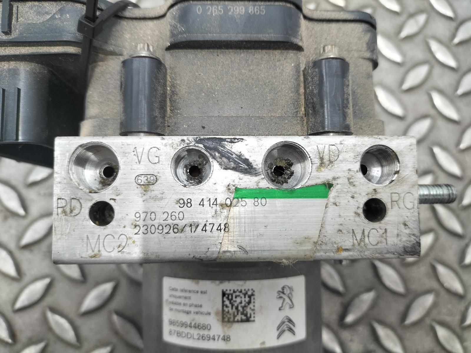 2024 PEUGEOT 408 ABS POMP View Auto part ABS POMP PEUGEOT 408 2024