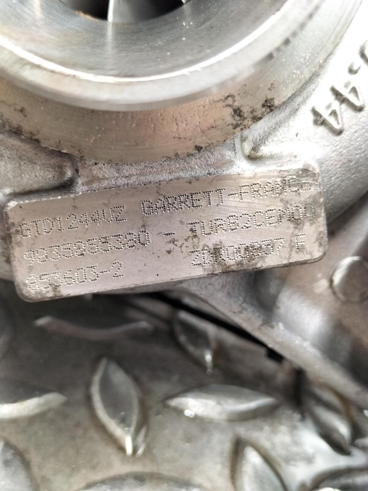 View Auto part TURBO PEUGEOT 3008 2022