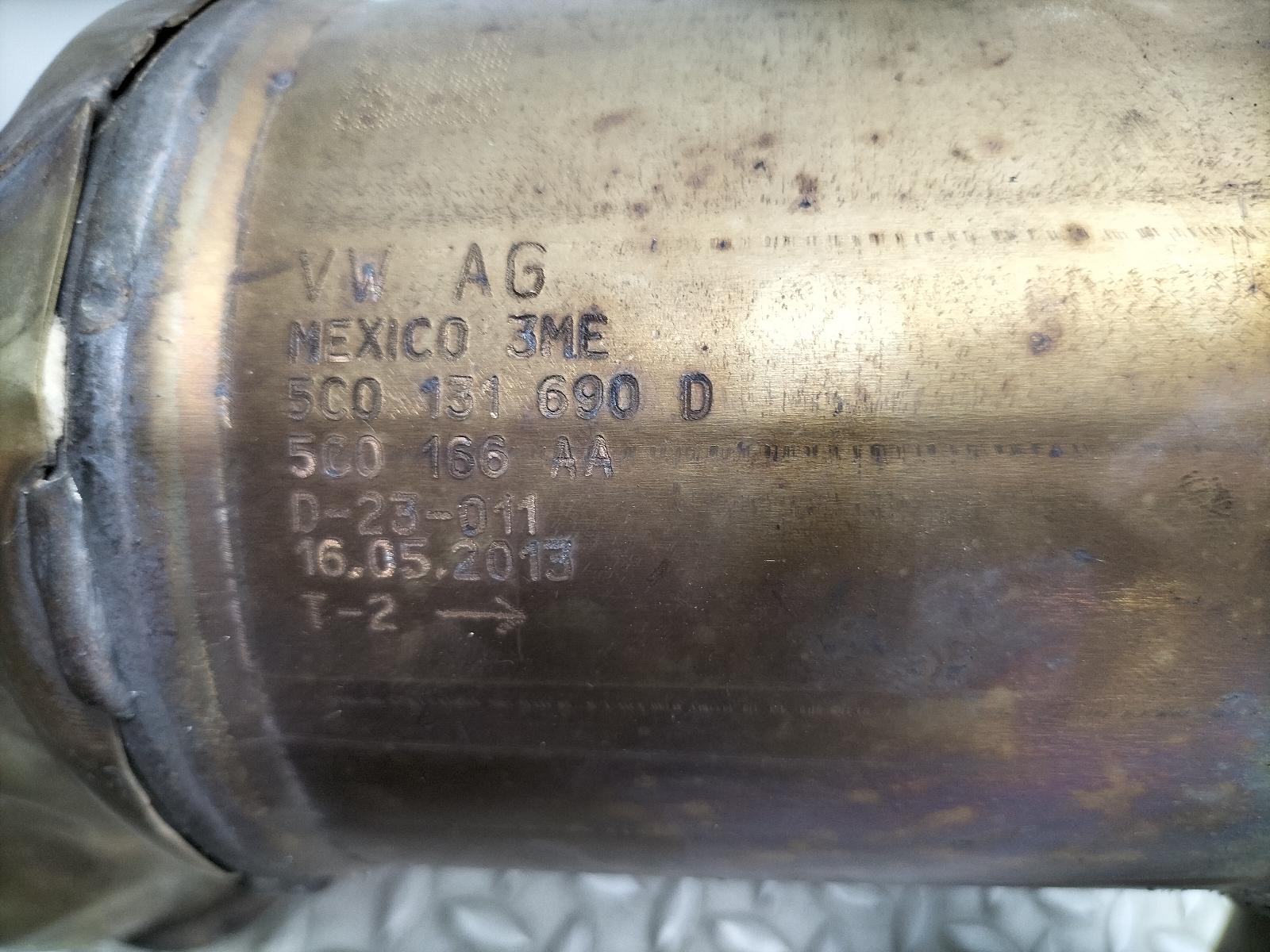 2013 VOLKSWAGEN JETTA KATALYSATOR View Auto part KATALYSATOR VOLKSWAGEN JETTA 2013