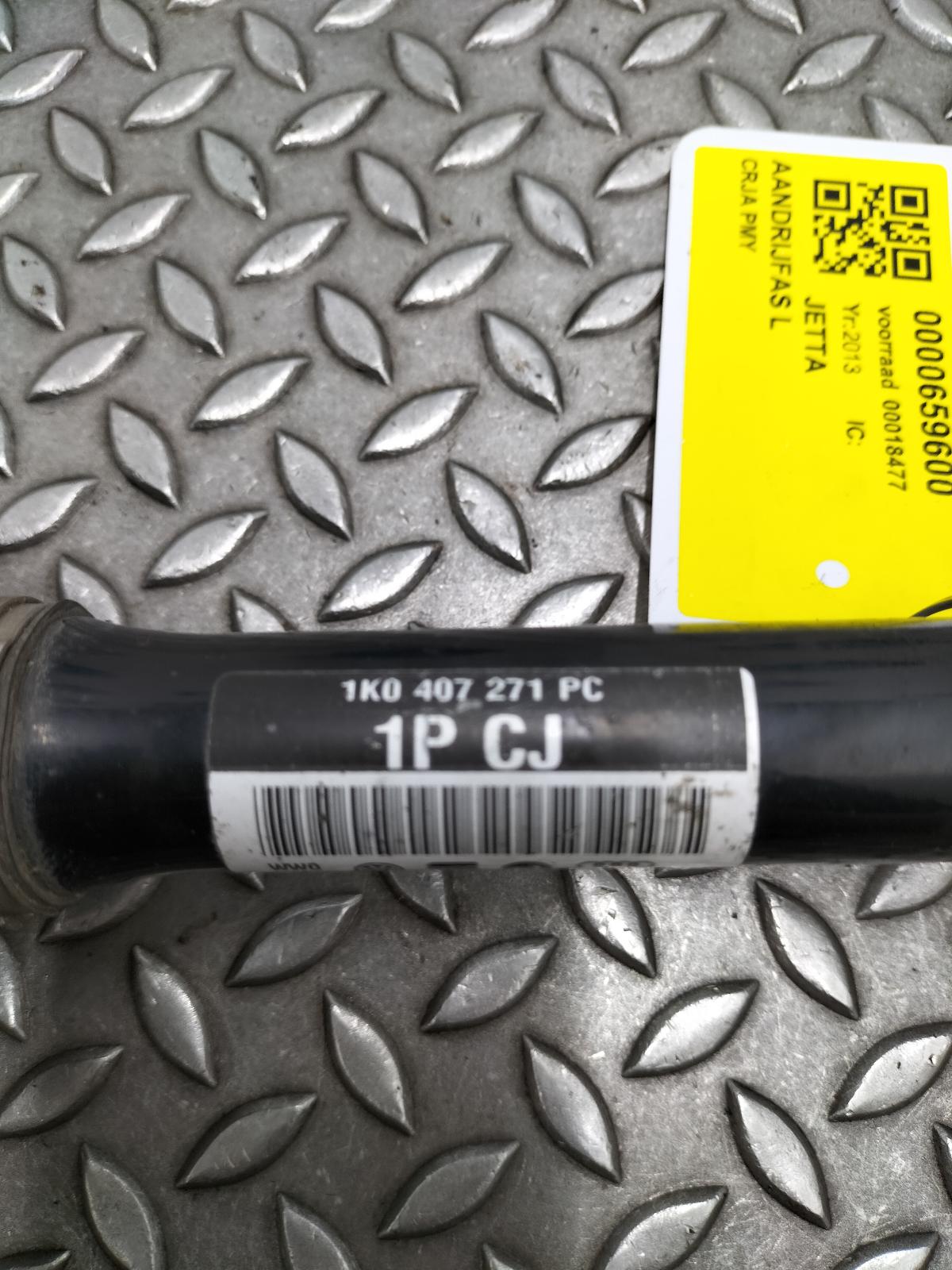 View Auto part AANDRIJFAS L VOLKSWAGEN JETTA 2013