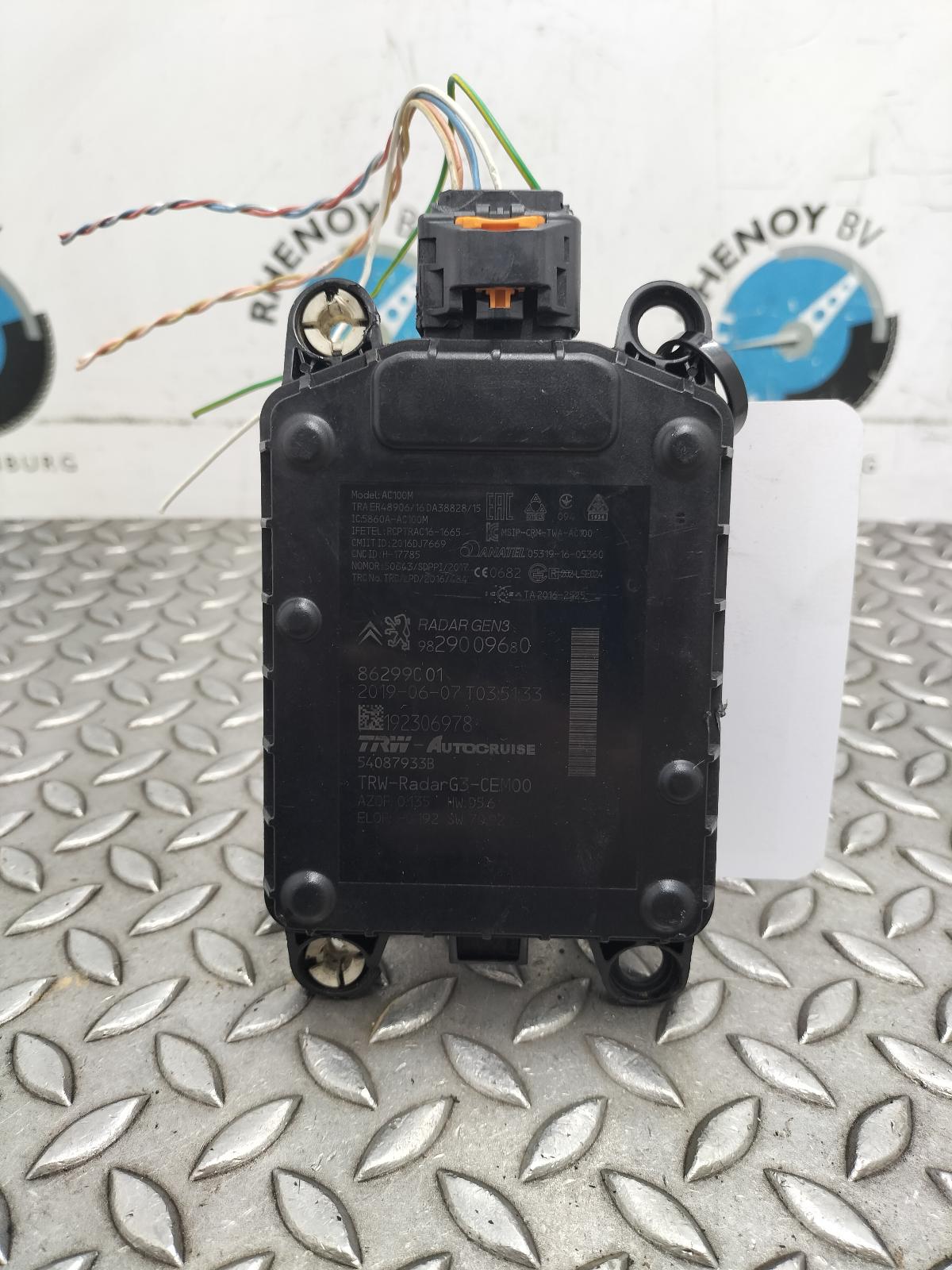 Bekijk Auto-onderdeel SENSOR RADAR PEUGEOT 308 2019