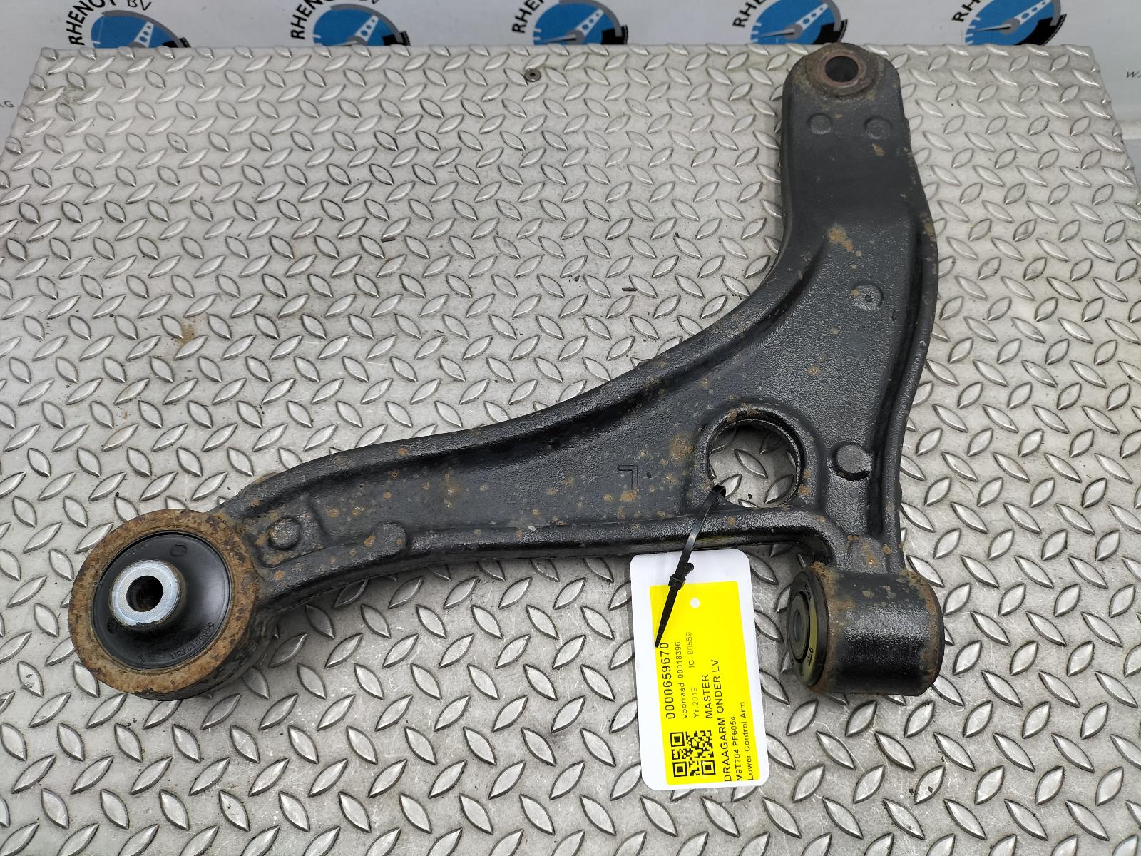 2019 RENAULT MASTER DRAAGARM ONDER LV View Auto part DRAAGARM ONDER LV RENAULT MASTER 2019