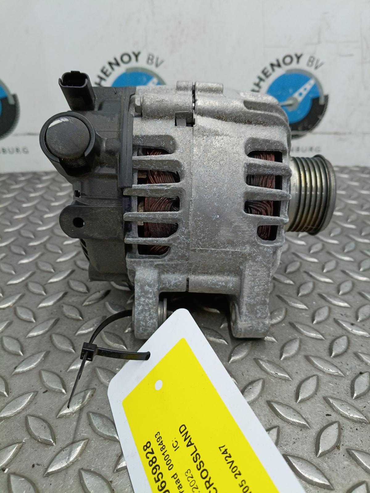 2023 OPEL / VAUXHALL CROSSLAND DYNAMO View Auto part DYNAMO OPEL / VAUXHALL CROSSLAND 2023