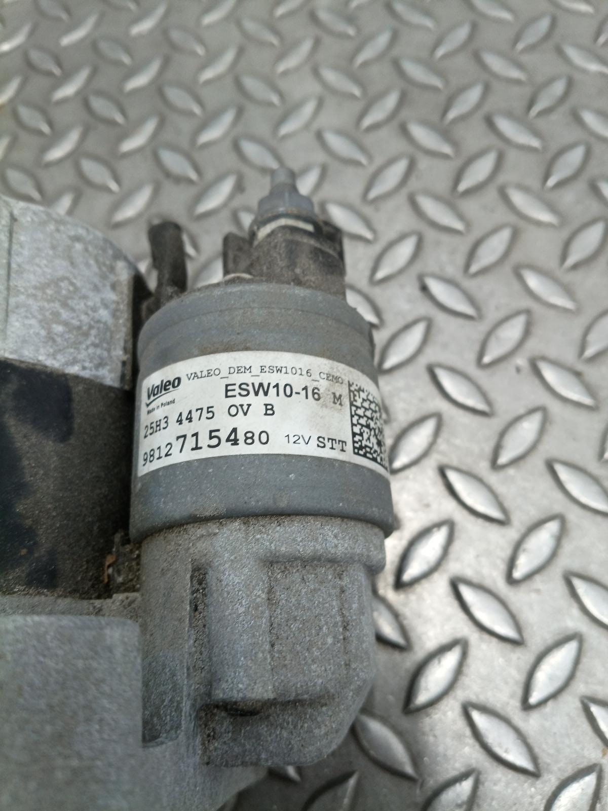 View Auto part STARTMOTOR OPEL / VAUXHALL CROSSLAND 2023