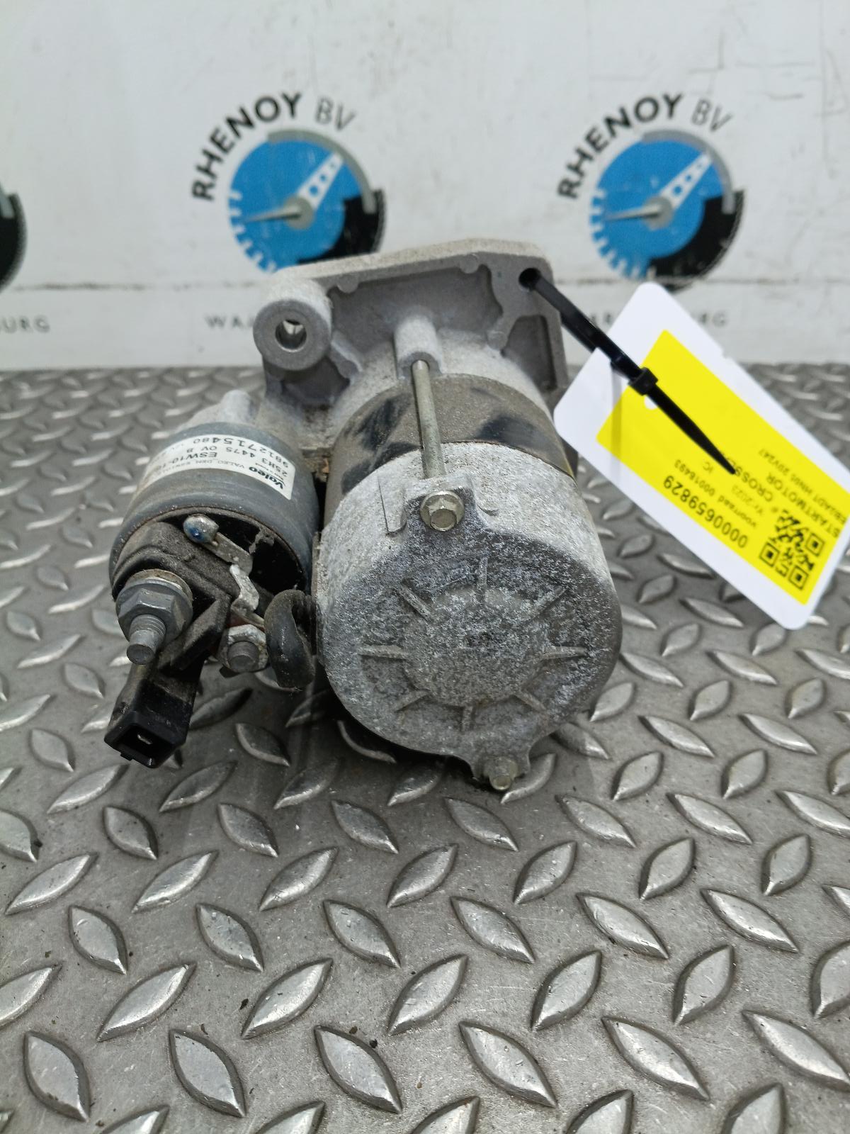 View Auto part STARTMOTOR OPEL / VAUXHALL CROSSLAND 2023