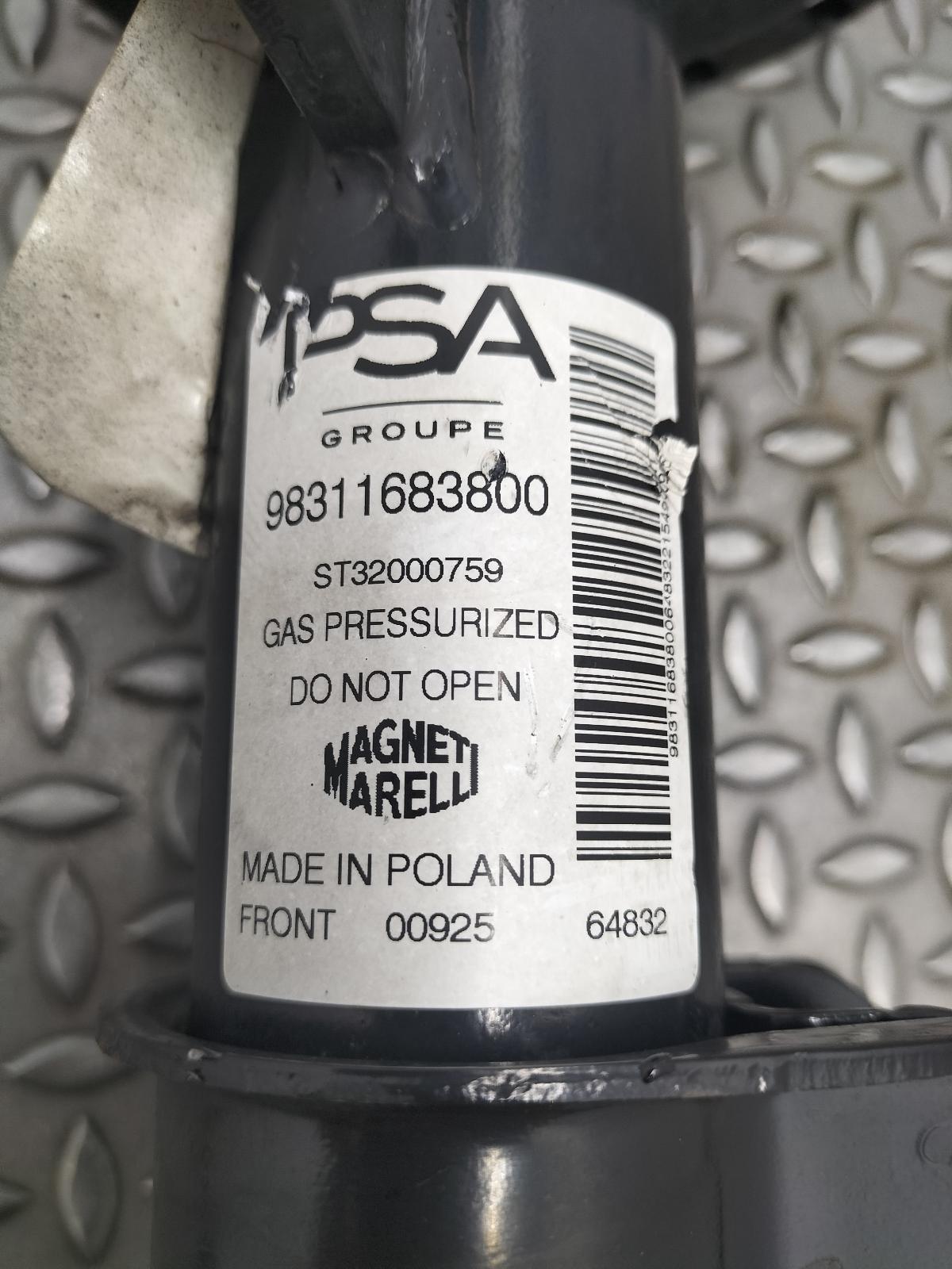 2025 PEUGEOT 208 VEERPOOT / SCHOKBREKER LV View Auto part VEERPOOT / SCHOKBREKER LV PEUGEOT 208 2025