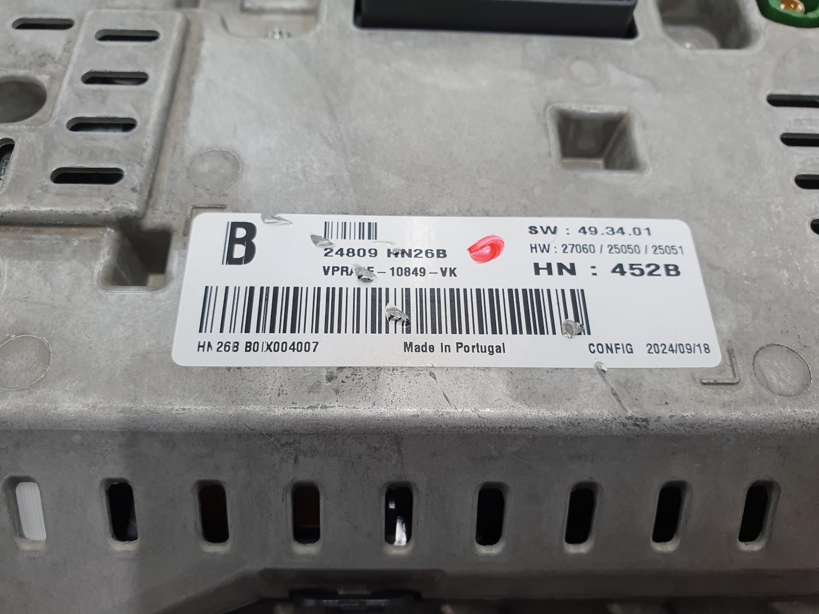 2024 NISSAN QASHQAI KLOKKENPANEEL View Auto part KLOKKENPANEEL NISSAN QASHQAI 2024