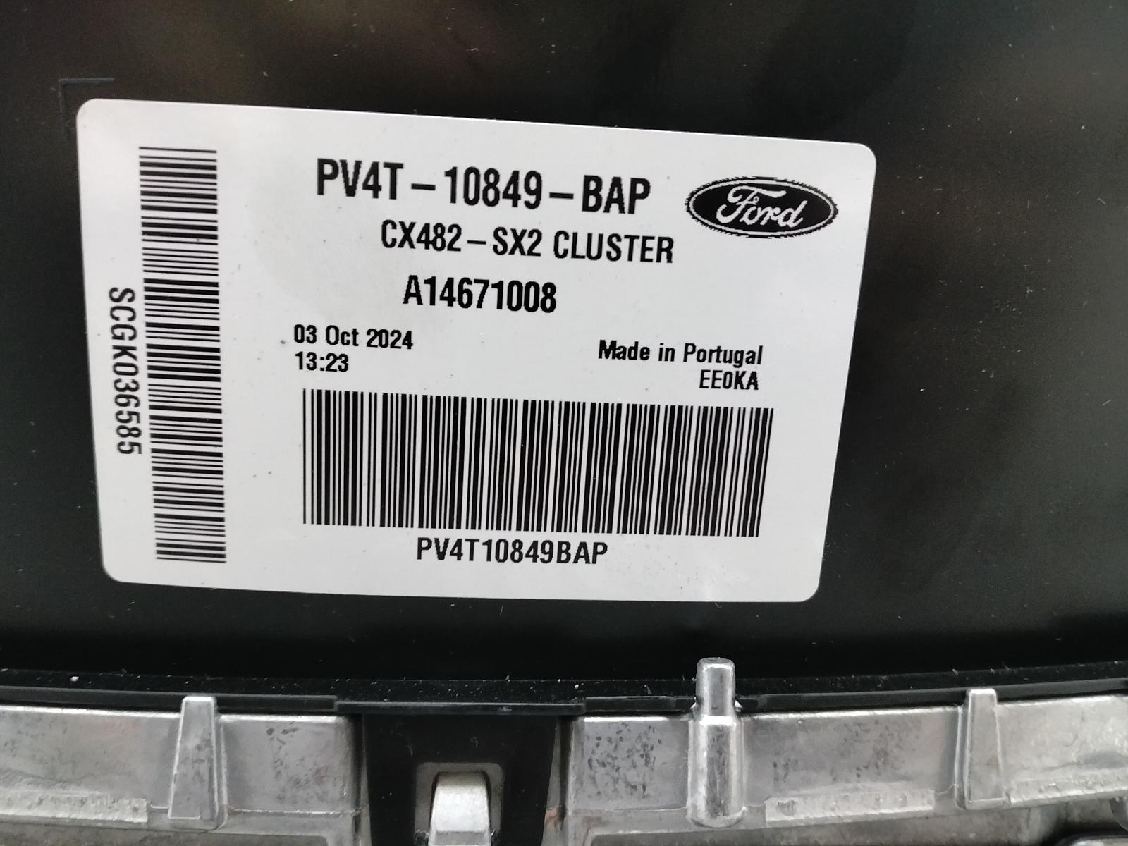 2024 FORD KUGA KLOKKENPANEEL View Auto part KLOKKENPANEEL FORD KUGA 2024