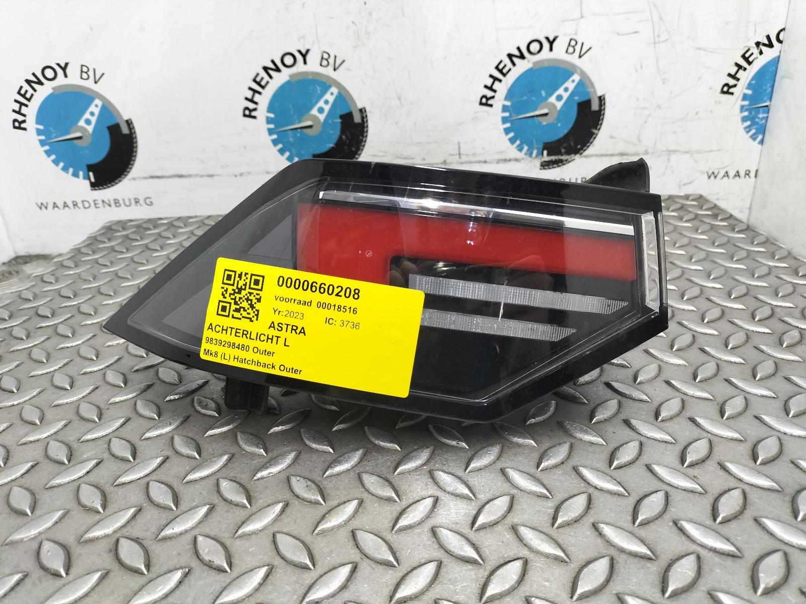 Bekijk Auto-onderdeel ACHTERLICHT L OPEL / VAUXHALL ASTRA 2023