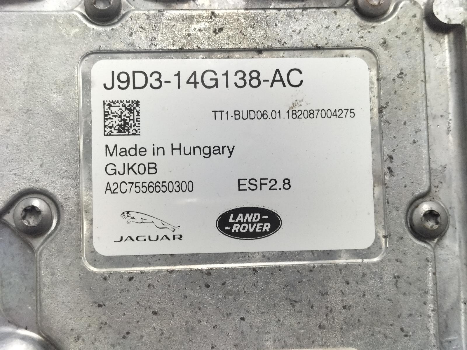 2018 JAGUAR I-PACE EV / HYBRIDE ELEKTRONISCHE OMVORMER View Auto part EV / HYBRIDE ELEKTRONISCHE OMVORMER JAGUAR I-PACE 2018