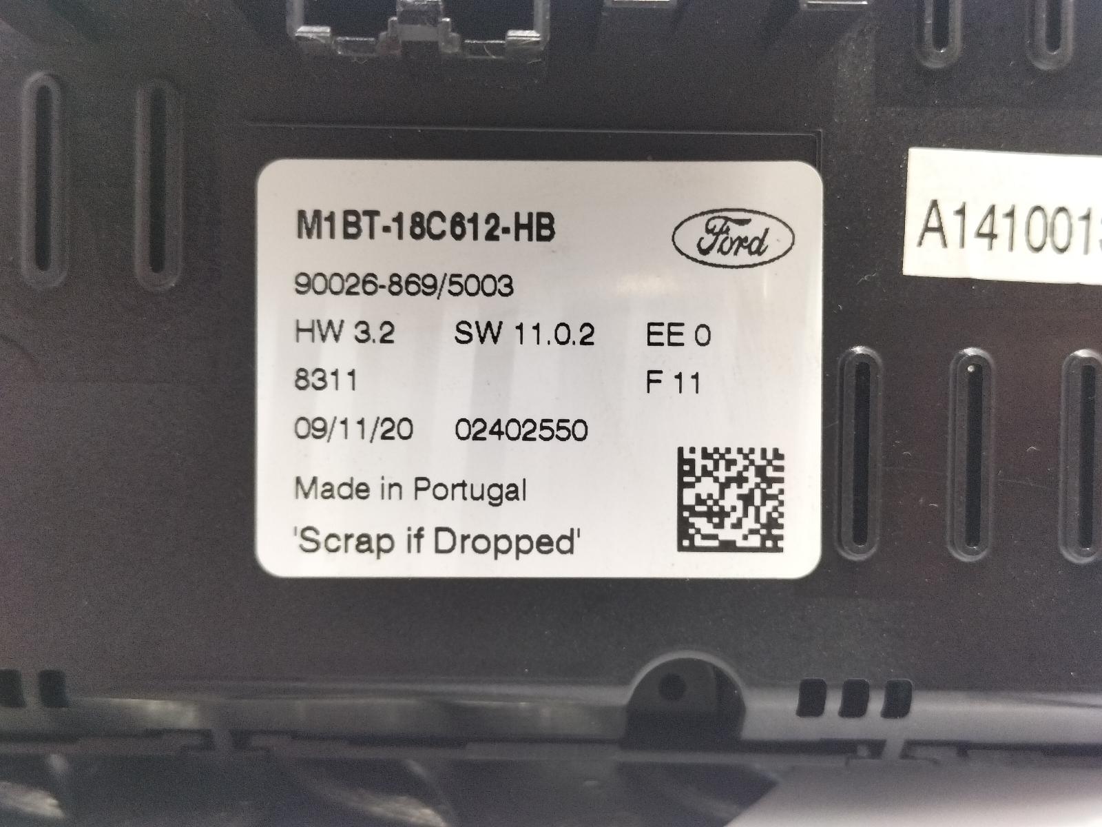 2020 FORD FIESTA KACHEL BEDIENINGSPANEEL View Auto part KACHEL BEDIENINGSPANEEL FORD FIESTA 2020