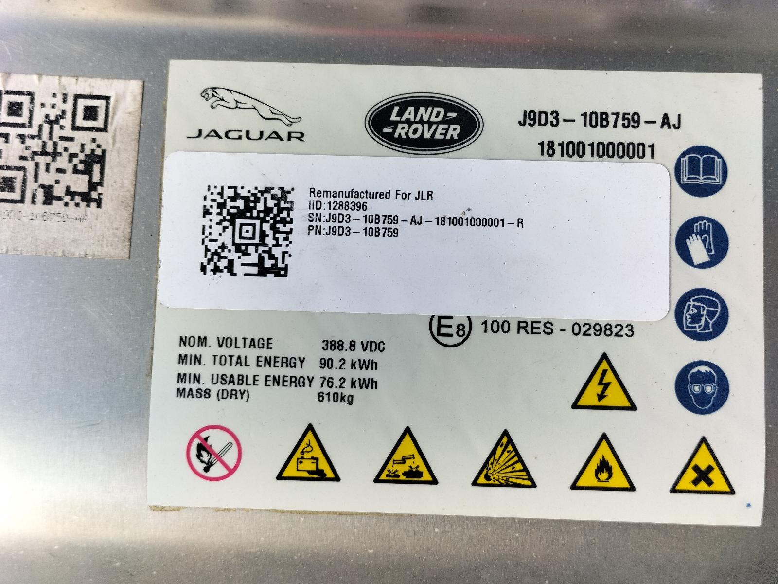 View Auto part EV / HYBRIDE ACCU / BATTERIJ (HOOG VOLTAGE) JAGUAR I-PACE 2018