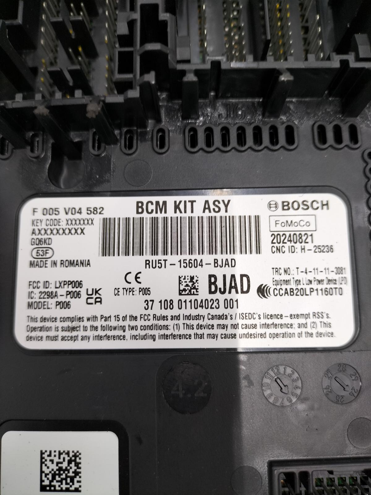 View Auto part COMPUTER ECU FORD PUMA 2024