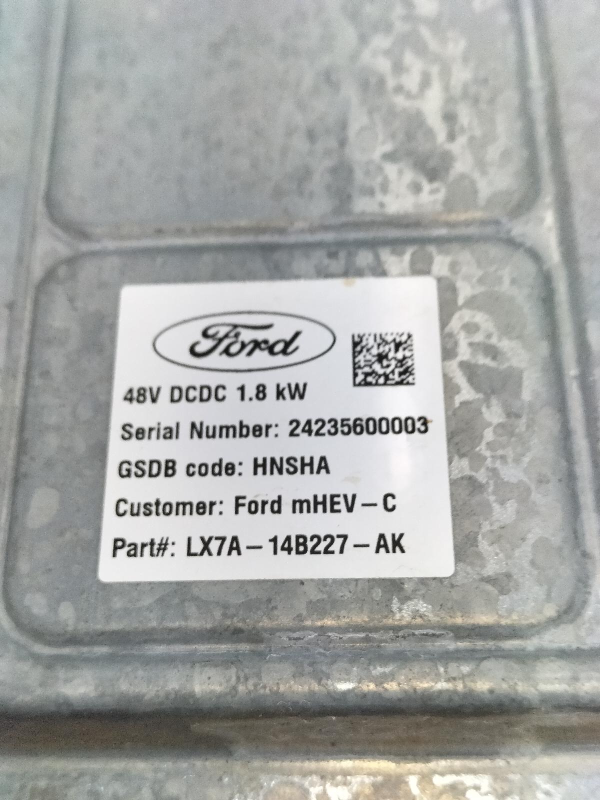 View Auto part COMPUTER ECU FORD PUMA 2024