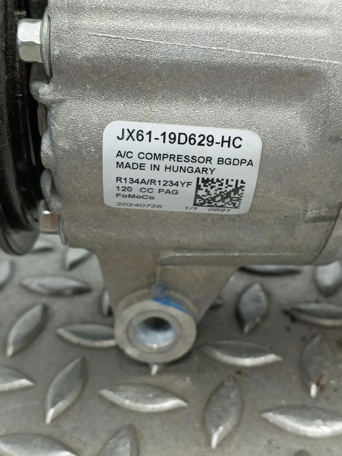 2024 FORD PUMA AIRCO COMPRESSOR / AIRCOPOMP View Auto part AIRCO COMPRESSOR / AIRCOPOMP FORD PUMA 2024