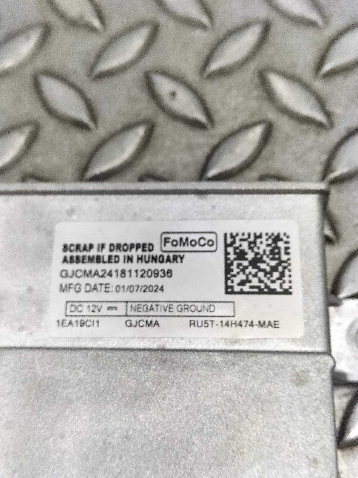 2024 FORD PUMA COMPUTER ECU View Auto part COMPUTER ECU FORD PUMA 2024