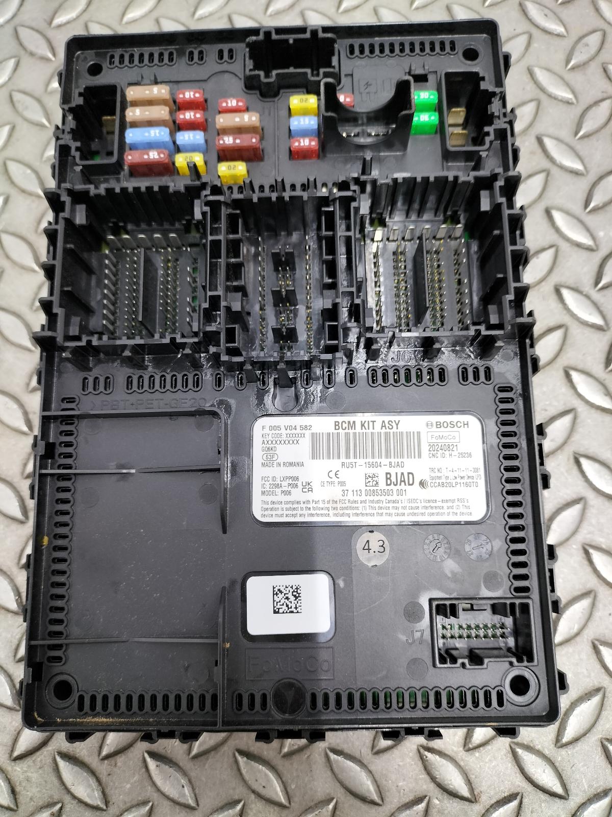 2024 FORD PUMA COMPUTER ECU View Auto part COMPUTER ECU FORD PUMA 2024