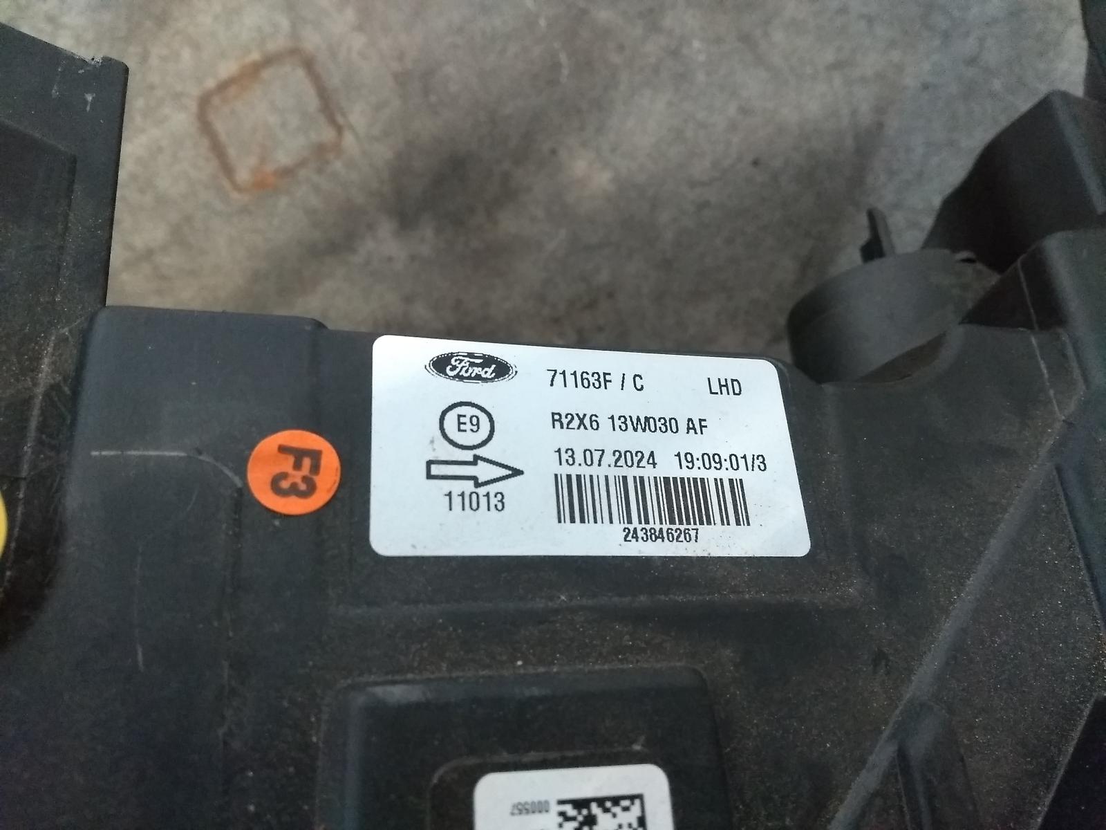 2024 FORD TOURNEO COURIER VOORKOP COMPLEET View Auto part VOORKOP COMPLEET FORD TOURNEO COURIER 2024