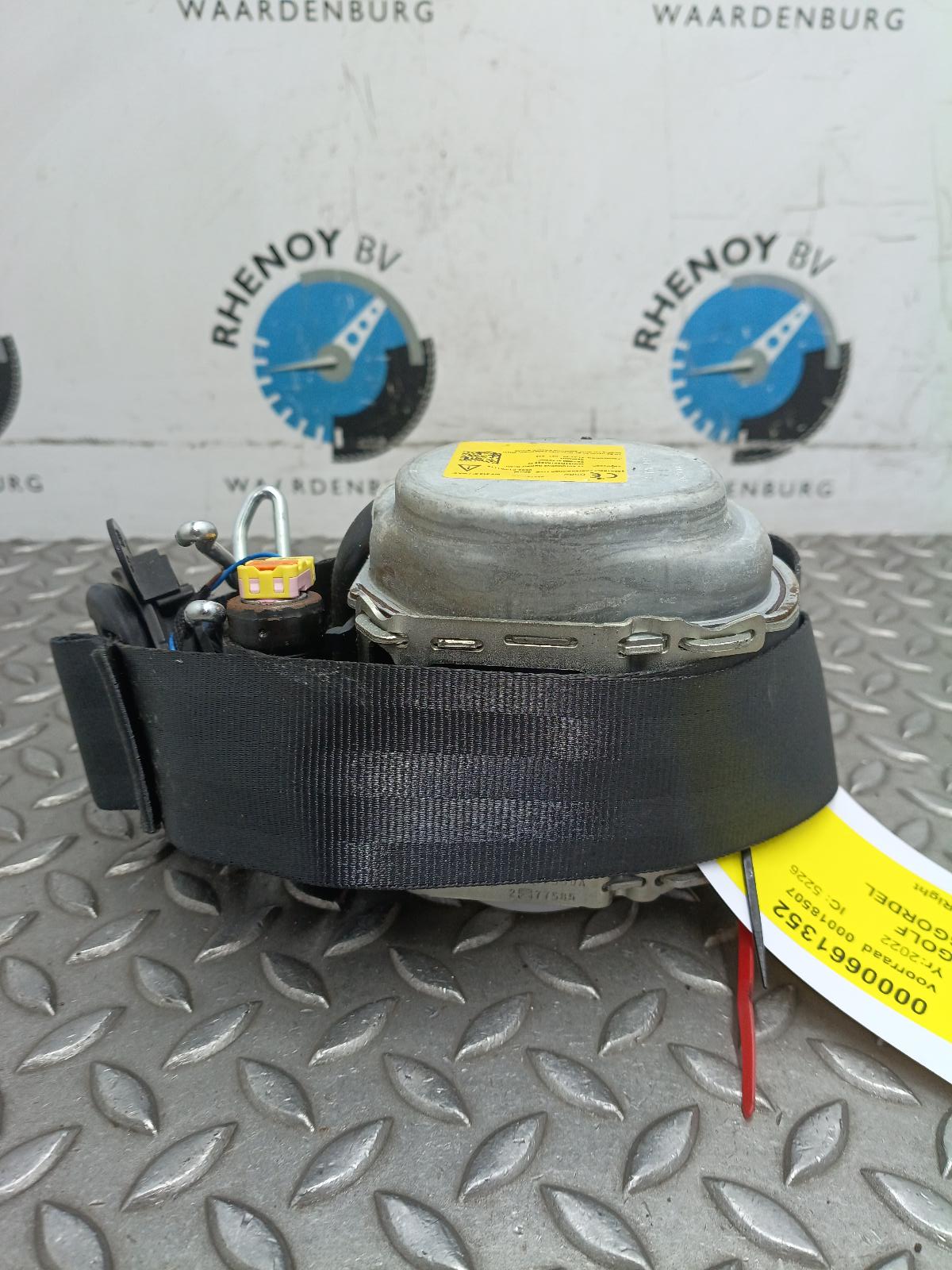 View Auto part VEILIGHEIDSGORDEL VOLKSWAGEN GOLF 2022