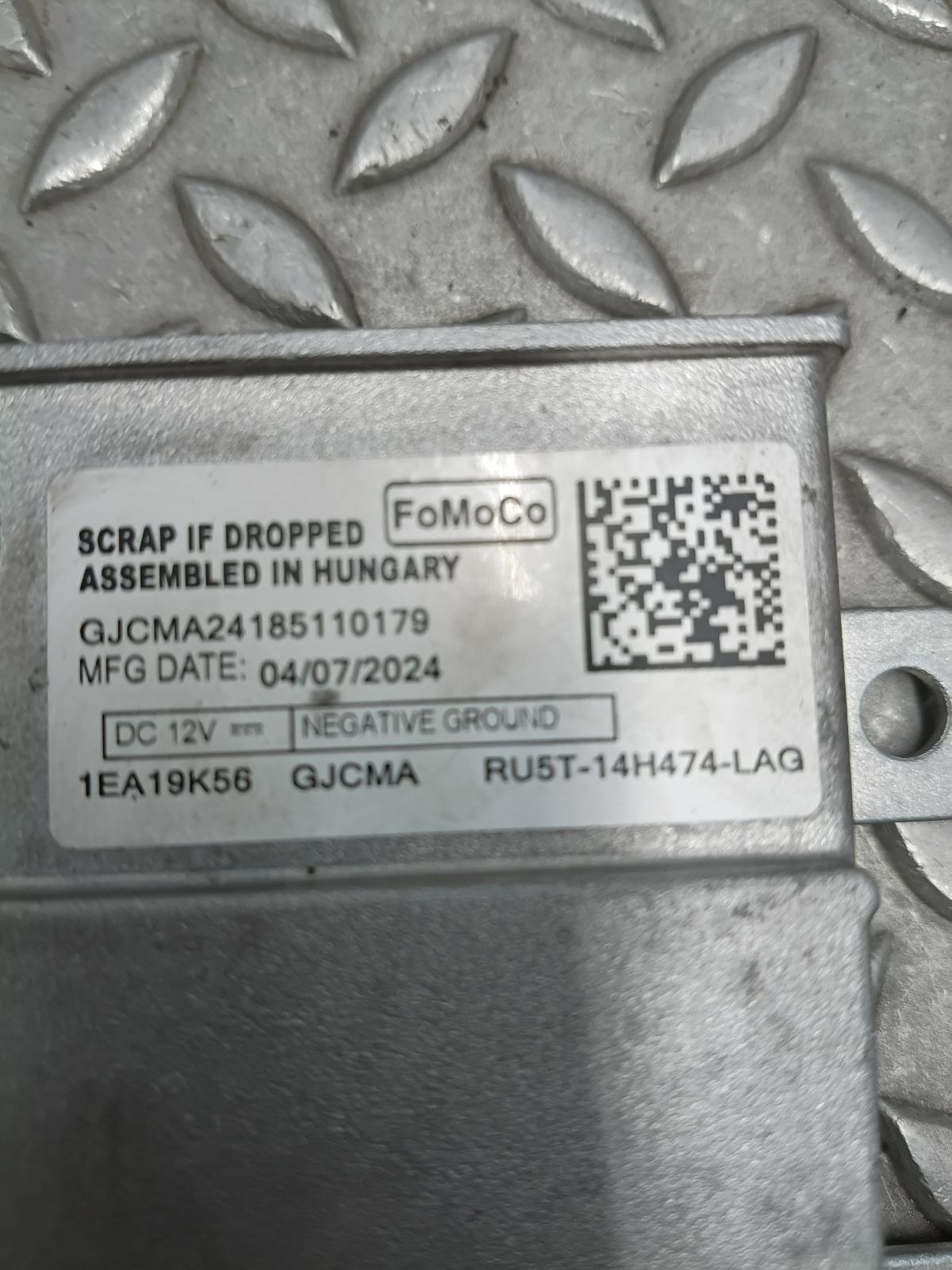 2024 FORD TOURNEO COURIER COMPUTER ECU View Auto part COMPUTER ECU FORD TOURNEO COURIER 2024