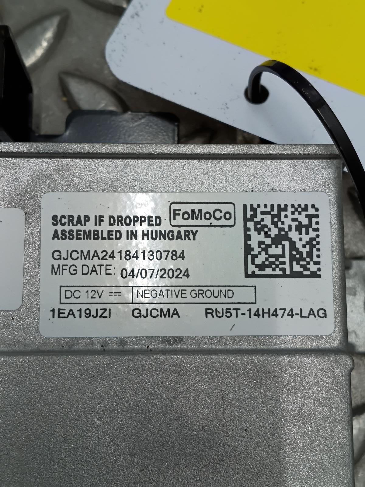 2024 FORD TOURNEO COURIER COMPUTER ECU View Auto part COMPUTER ECU FORD TOURNEO COURIER 2024