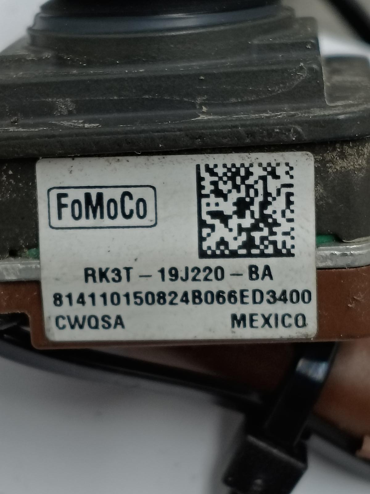 2024 FORD PUMA CAMERA View Auto part CAMERA FORD PUMA 2024
