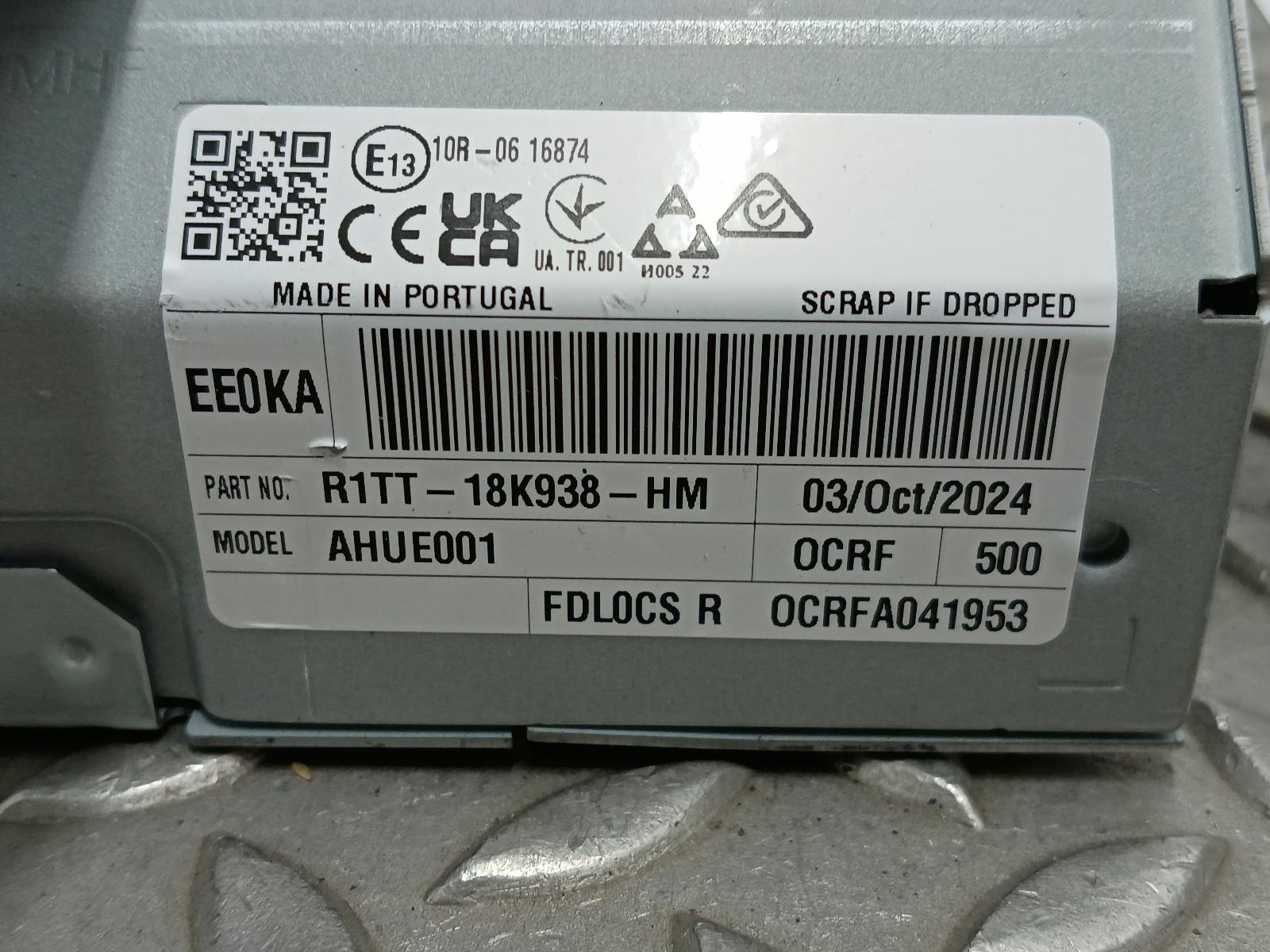 View Auto part RADIO FORD PUMA 2024