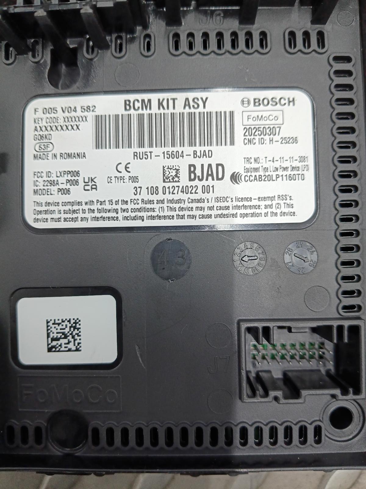 View Auto part COMPUTER ECU FORD PUMA 2025