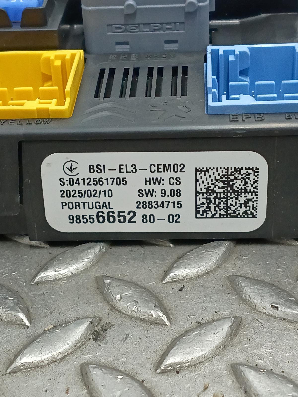 View Auto part ZEKERINGKAST CITROEN BERLINGO 2025