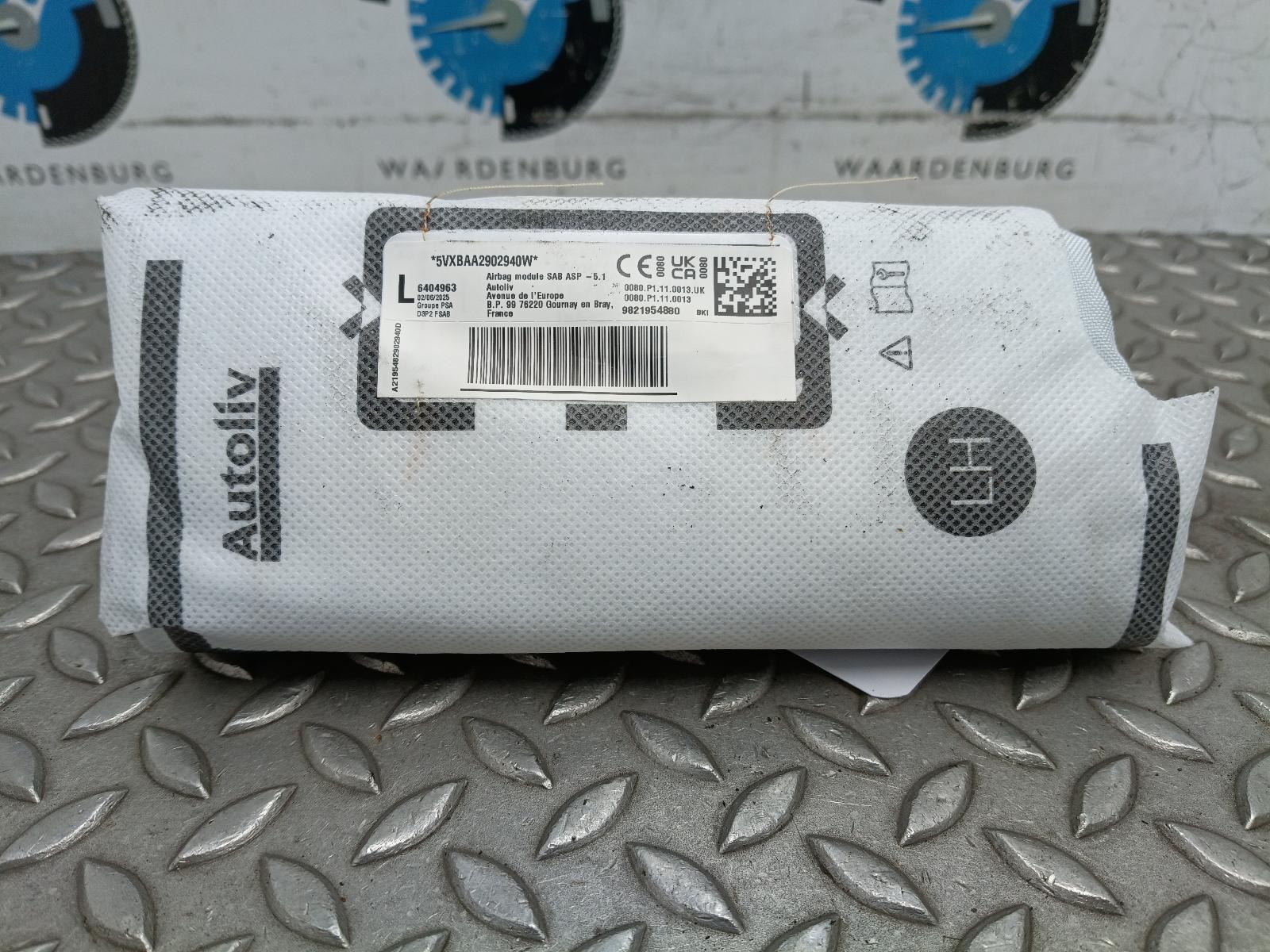Bekijk Auto-onderdeel AIRBAG LINKS PEUGEOT 208 2025