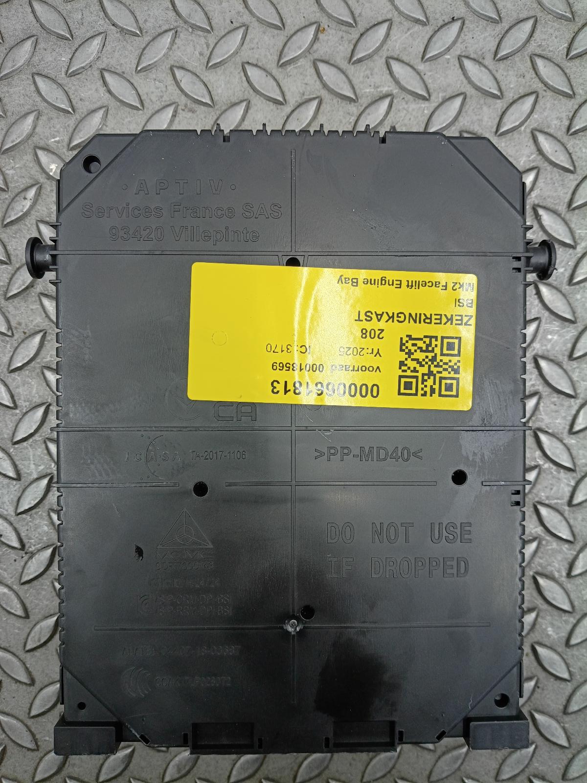 2025 PEUGEOT 208 ZEKERINGKAST View Auto part ZEKERINGKAST PEUGEOT 208 2025