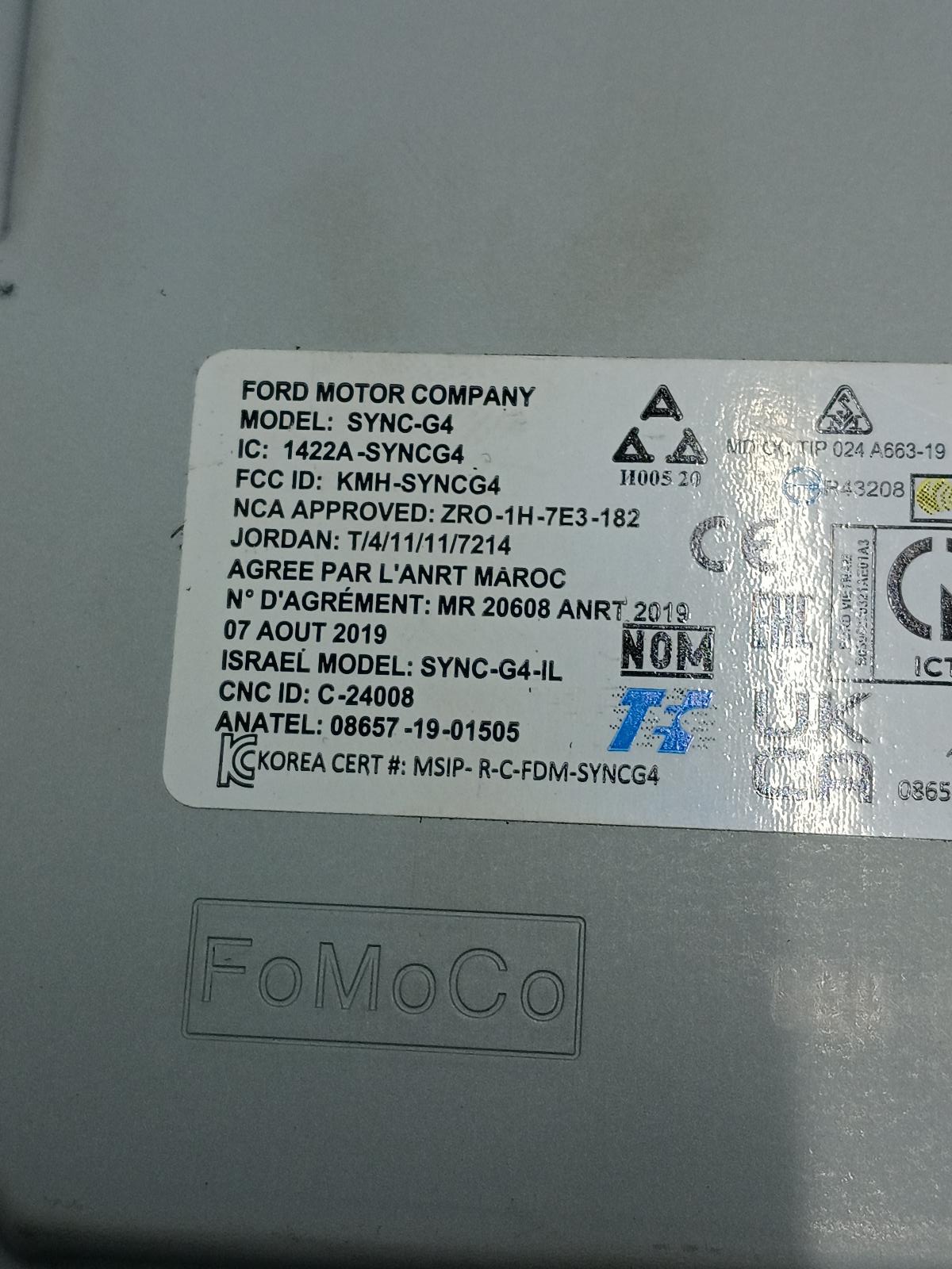 2024 FORD PUMA COMPUTER ECU View Auto part COMPUTER ECU FORD PUMA 2024
