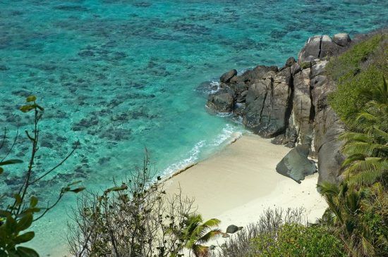 As águas cristalinas das Seychelles