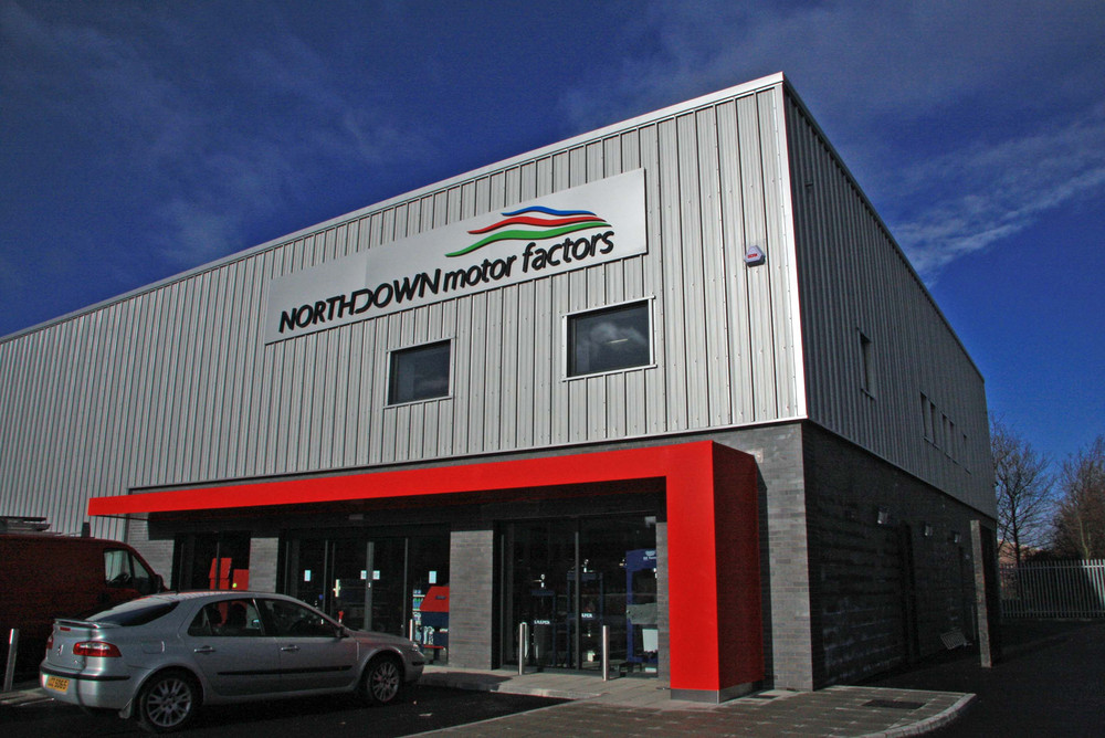 North Down Motor Factors by BGA Architects Ltd