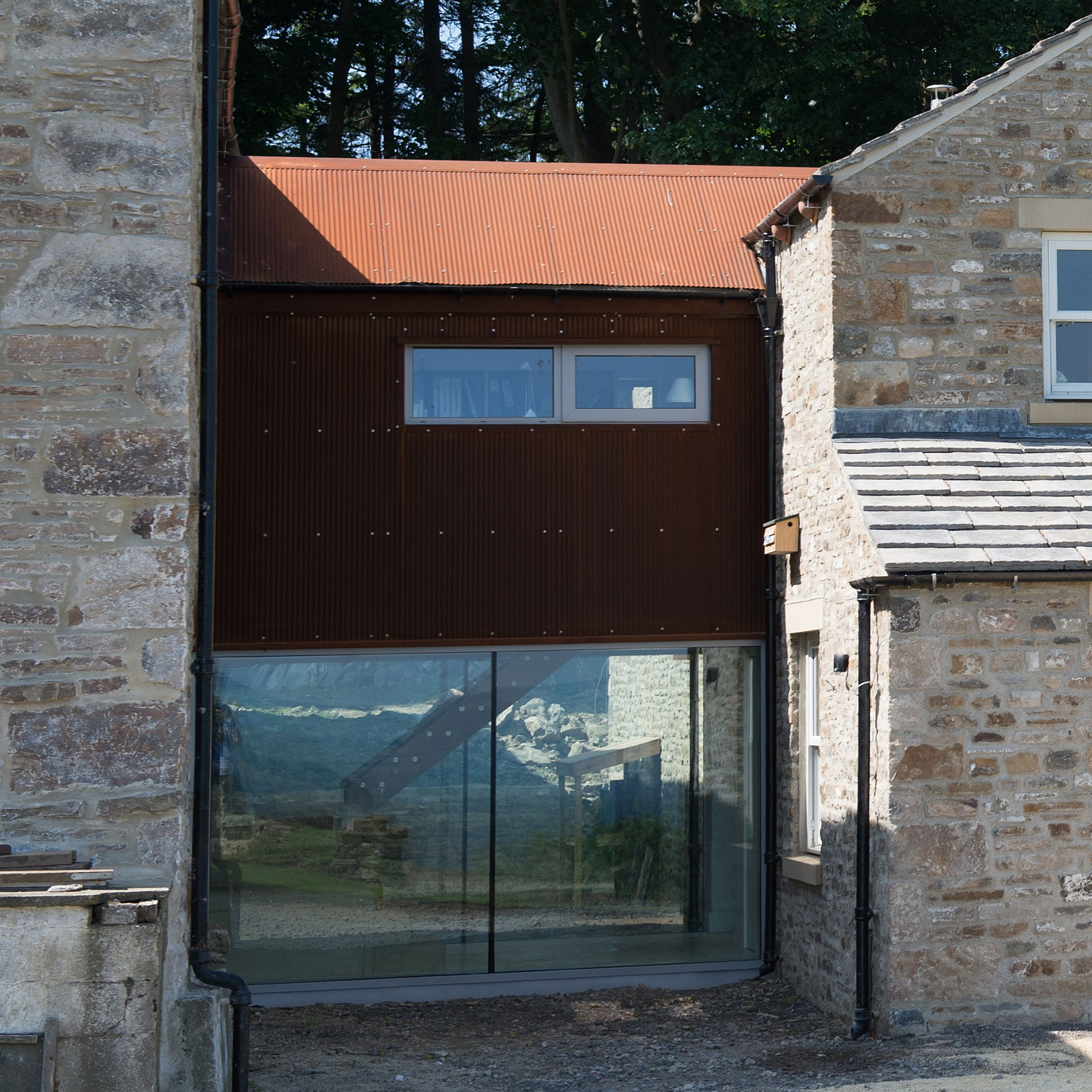 Yorkshire Dales Long House Farmhouse conversion & extension by Horsley