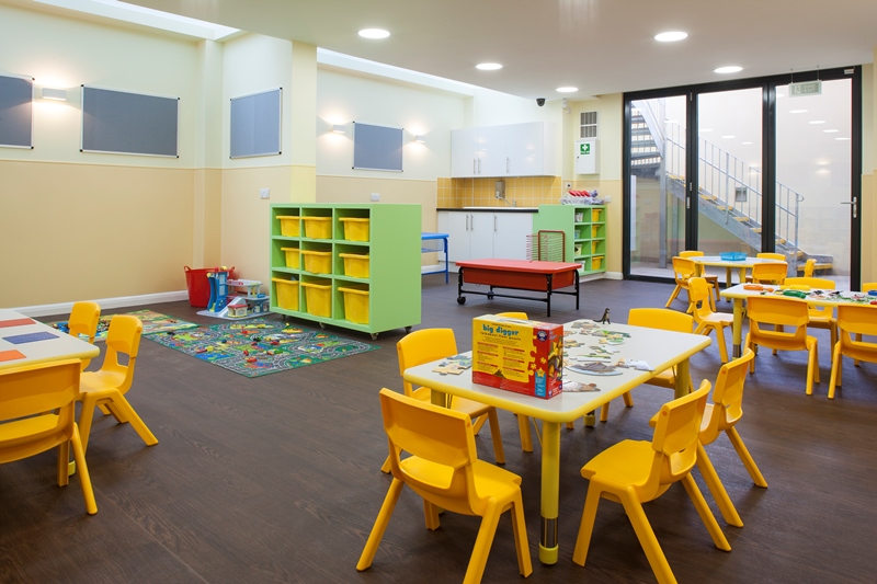 New Build Nursery in London by 32 Design