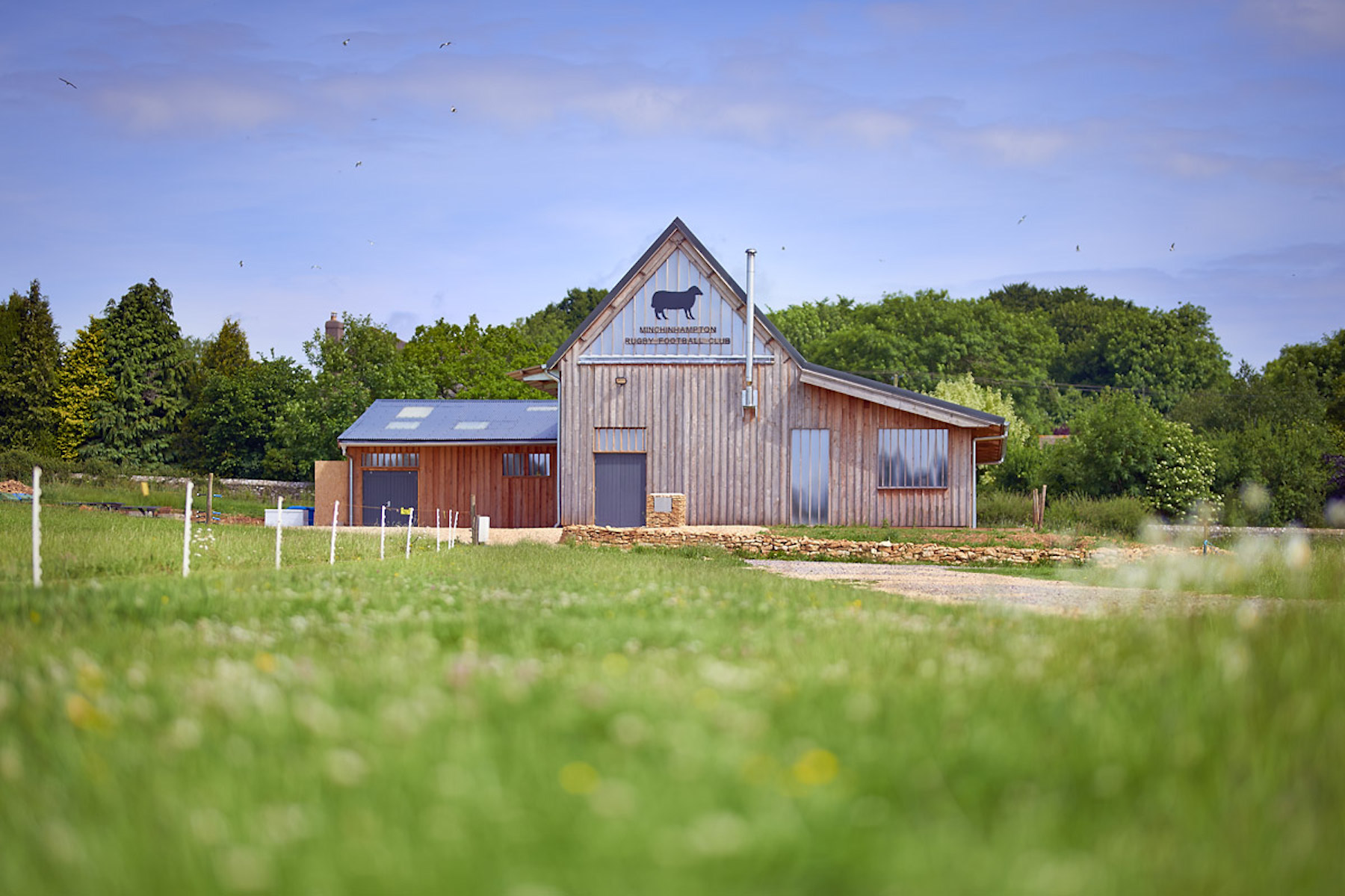 Minchinhampton Rugby Club house by Austin Design Works