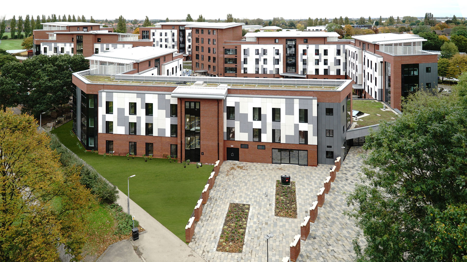 Courtyard Residences University of Hull by GSSARCHITECTURE