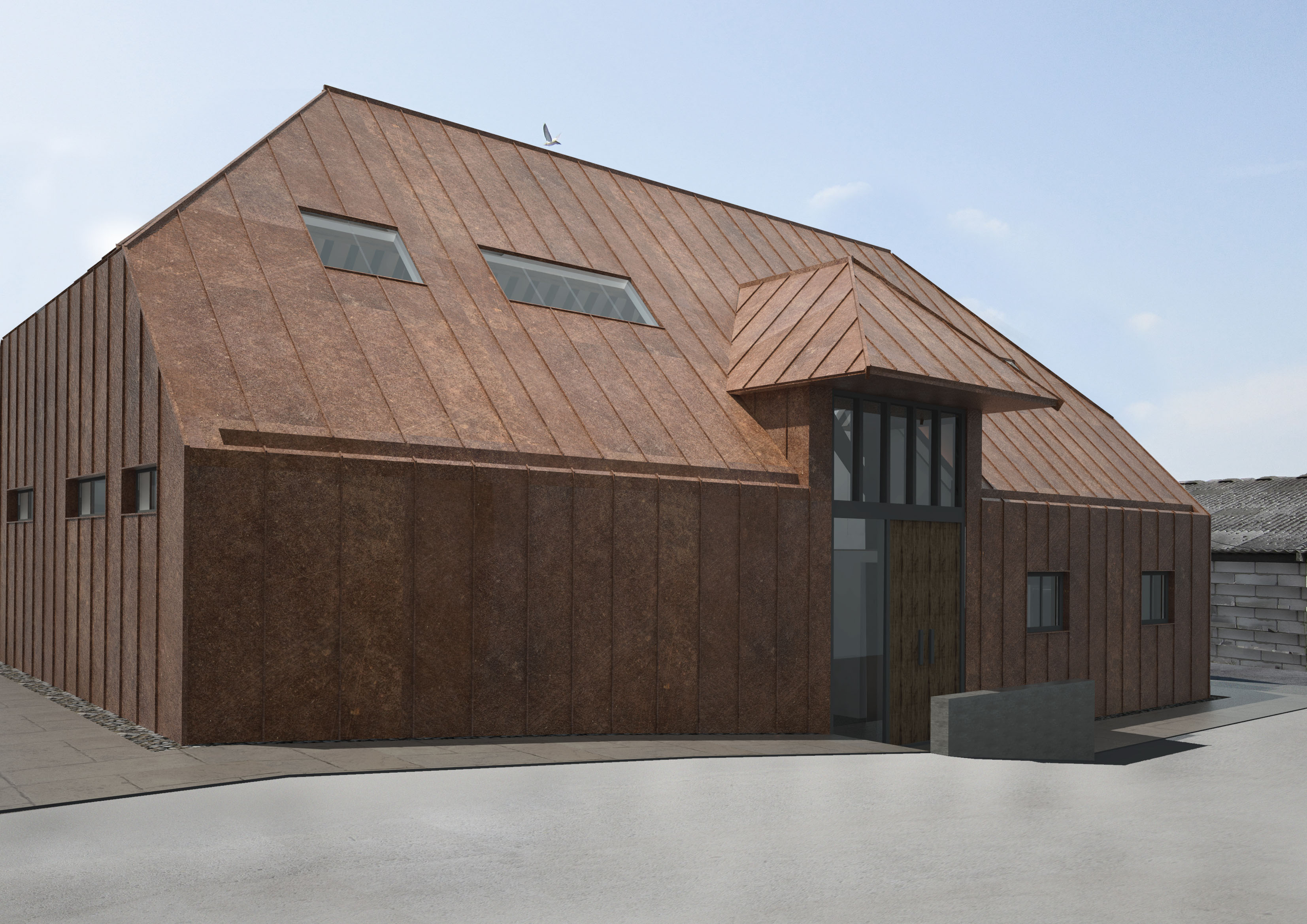 Chelsfield Equestrian Centre by Gazey Architects